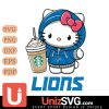 Detroit Lions Hello Kitty Starbucks