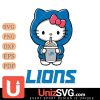 Detroit Lions Hello Kitty Starbucks 2