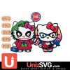 Detroit Pistons Hello Kitty Joker x Harley Quinn Horror