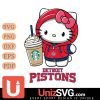 Detroit Pistons Hello Kitty Starbucks