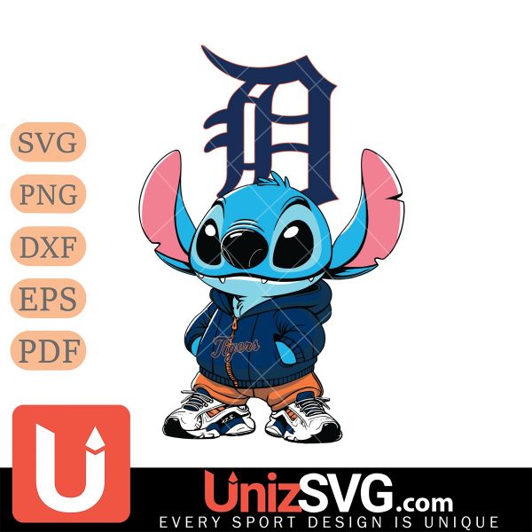 Detroit Tigers Stitch Disney MLB