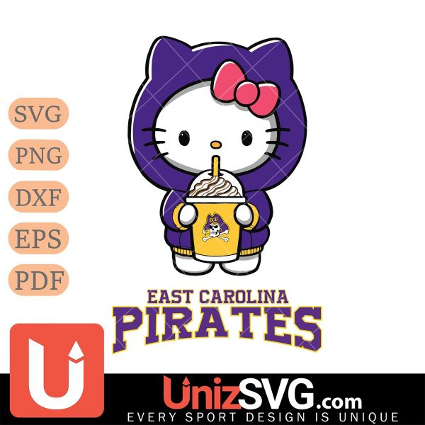 East Carolina Pirates Hello Kitty Starbucks 2