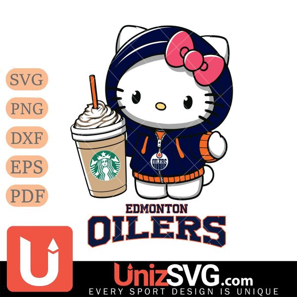 Edmonton Oilers Hello Kitty Starbucks