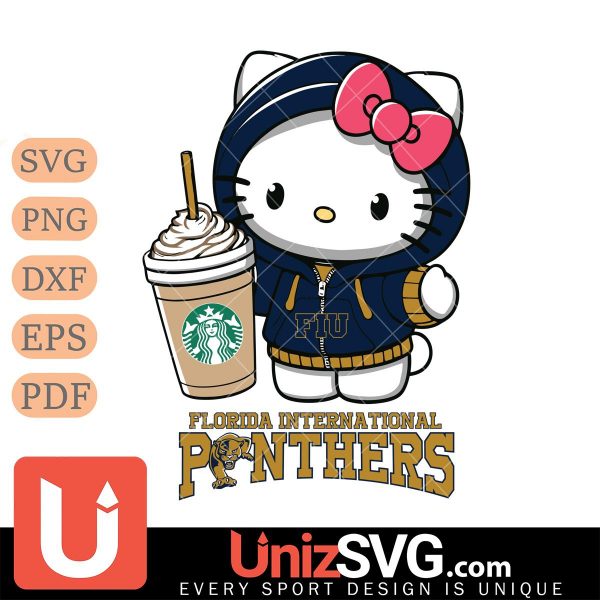 Florida International Panthers Hello Kitty Starbucks