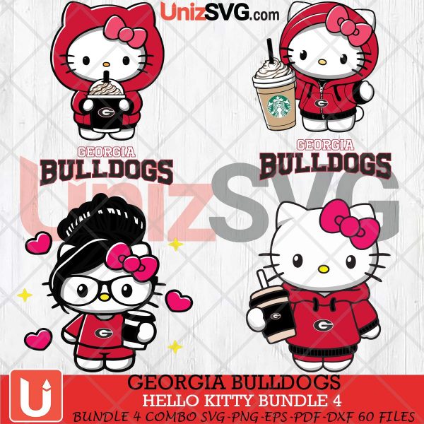 Georgia Bulldogs Hello Kitty bundle 4