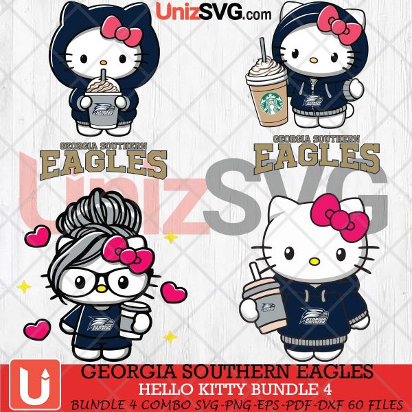 Georgia Southern Eagles Hello Kitty bundle 4