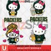 Green Bay Packers Hello Kitty SVG