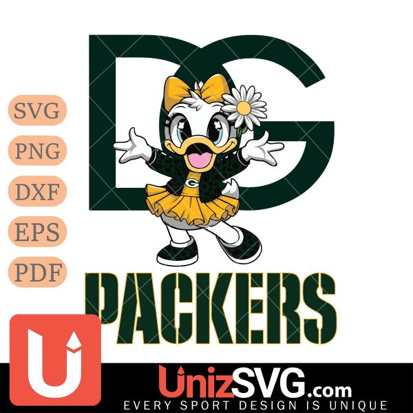 Green Bay Packers Dolce And Gabbana Daisy Duck Disney