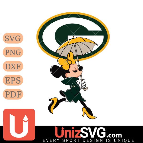 Green Bay Packers Fancy Minnie