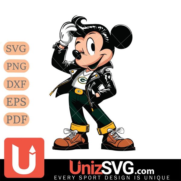 Green Bay Packers Handsome Mickey Mouse