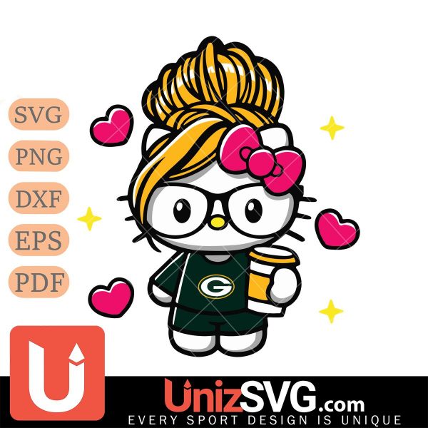 Green Bay Packers Hello Kitty 3