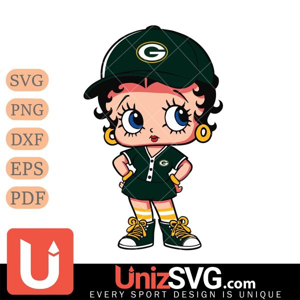 Green Bay Packers betty boop