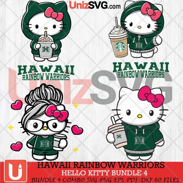 Hawaii Rainbow Warriors Hello Kitty bundle 4