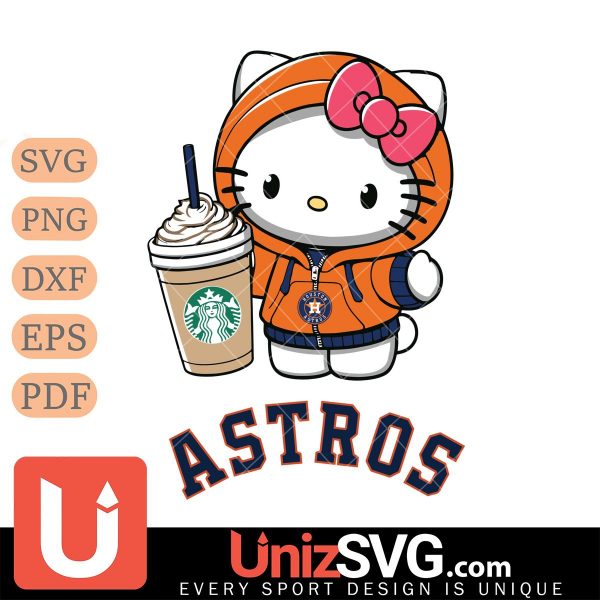 Houston Astros Hello Kitty Starbucks