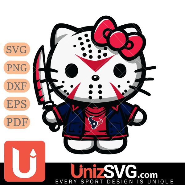 Houston Texans Hello Kitty Jason Voorhees Horror