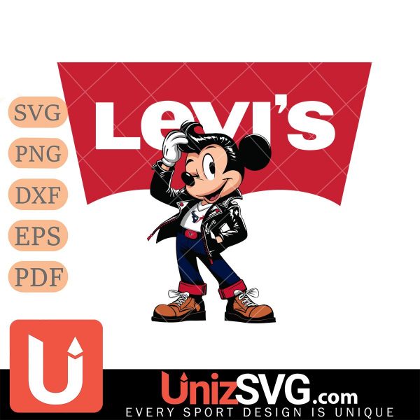 Houston Texans Levis Mickey Mouse