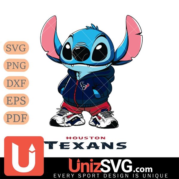 Houston Texans Stitch Disney NFL