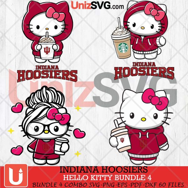 Indiana Hoosiers Hello Kitty bundle 4