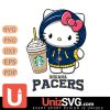 Indiana Pacers Hello Kitty Starbucks