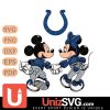 Indianapolis Colts Fan Minnie And Mickey Love