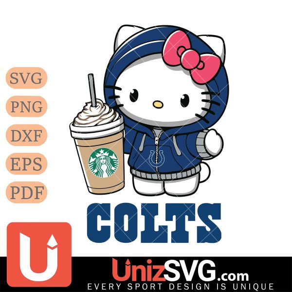 Indianapolis Colts Hello Kitty Starbucks