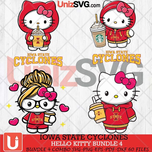 Iowa State Cyclones Hello Kitty bundle 4