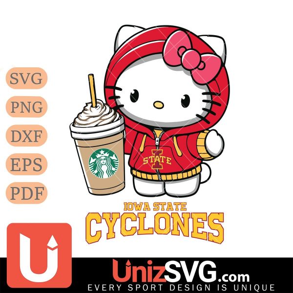 Iowa State Cyclones Hello Kitty Starbucks