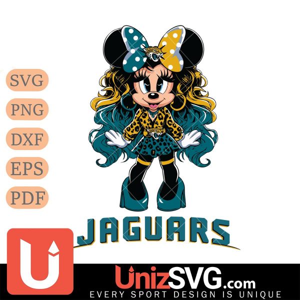 Jacksonville Jaguars Beauty Minnie Mouse