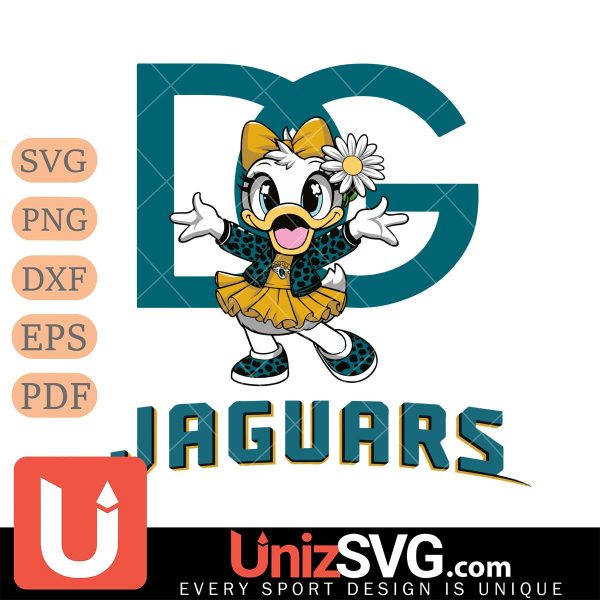 Jacksonville Jaguars Dolce And Gabbana Daisy Duck Disney