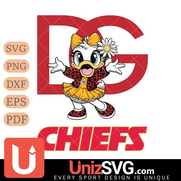 Kansas City Chiefs Dolce And Gabbana Daisy Duck Disney