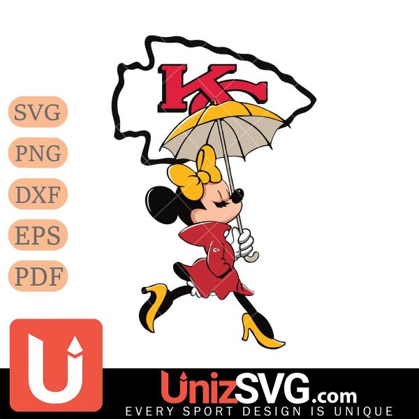 Kansas City Chiefs Fancy Minnie