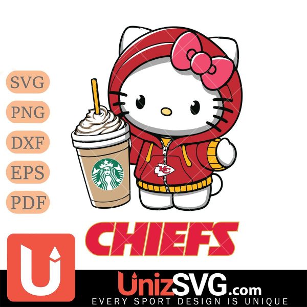 Kansas City Chiefs Hello Kitty Starbucks