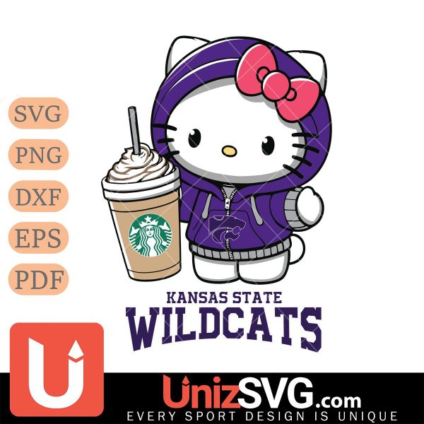 Kansas State Wildcats Hello Kitty Starbucks