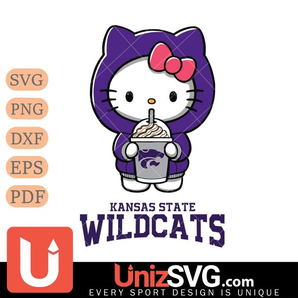 Kansas State Wildcats Hello Kitty Starbucks 2