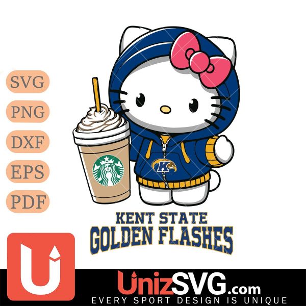 Kent State Golden Flashes Hello Kitty Starbucks