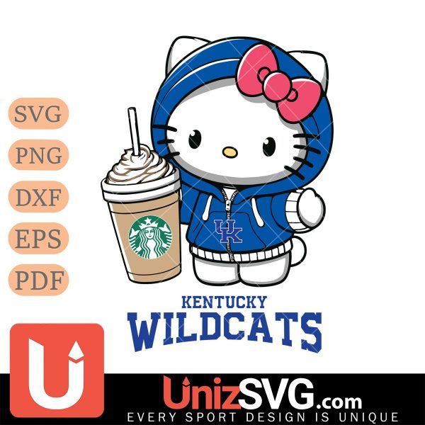 Kentucky Wildcats Hello Kitty Starbucks