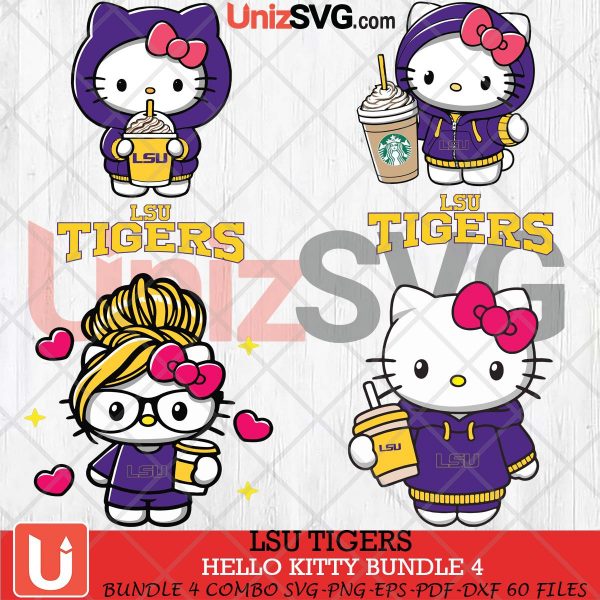 LSU Tigers Hello Kitty bundle 4