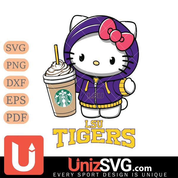 LSU Tigers Hello Kitty Starbucks