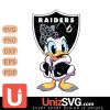 Las Vegas Raiders Fancy Daisy Duck Disney