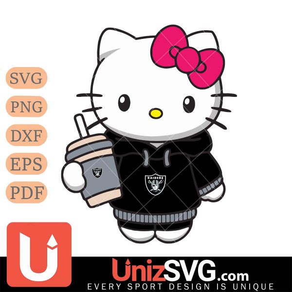 Las Vegas Raiders Hello Kitty 2