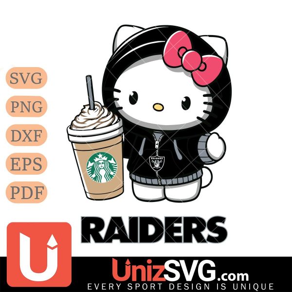 Las Vegas Raiders Hello Kitty Starbucks