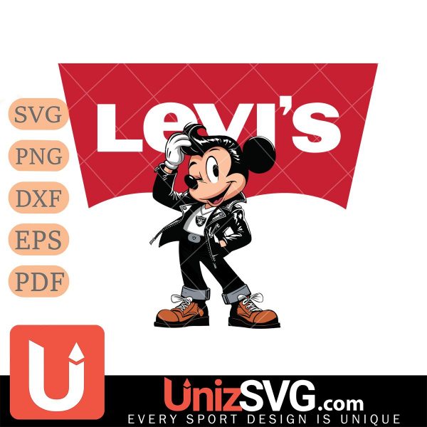 Las Vegas Raiders Levis Mickey Mouse