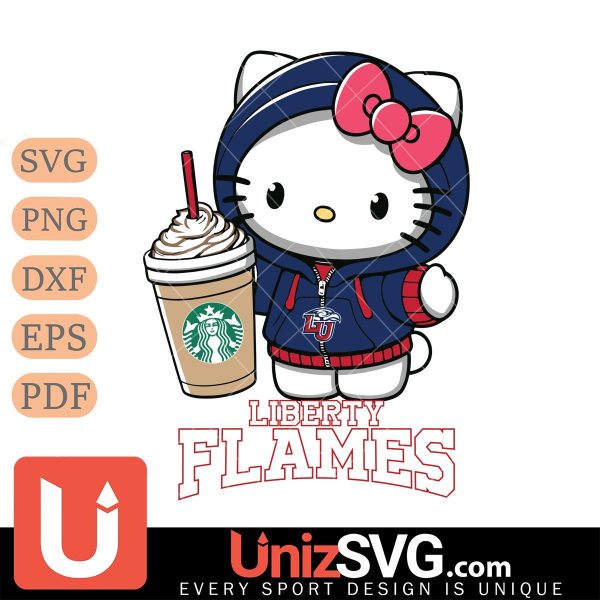 Liberty Flames Hello Kitty Starbucks