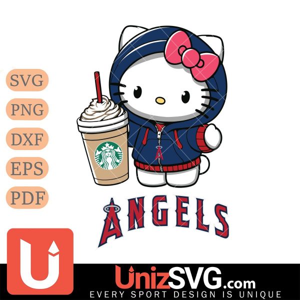 Los Angeles Angels Hello Kitty Starbucks