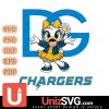 Los Angeles Chargers Dolce And Gabbana Daisy Duck Disney