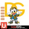 Los Angeles Chargers Dolce And Gabbana Donald Duck Disney