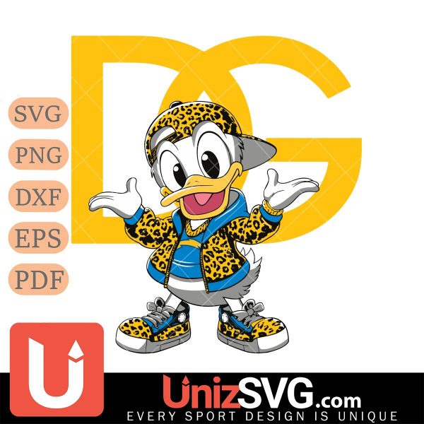 Los Angeles Chargers Dolce And Gabbana Donald Duck Disney