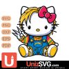 Los Angeles Chargers Hello Kitty Chucky Horror