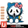 Los Angeles Chargers Hello Kitty GhostFace Horror