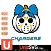 Los Angeles Chargers Hello Kitty Jason Voorhees pumpkin Horror